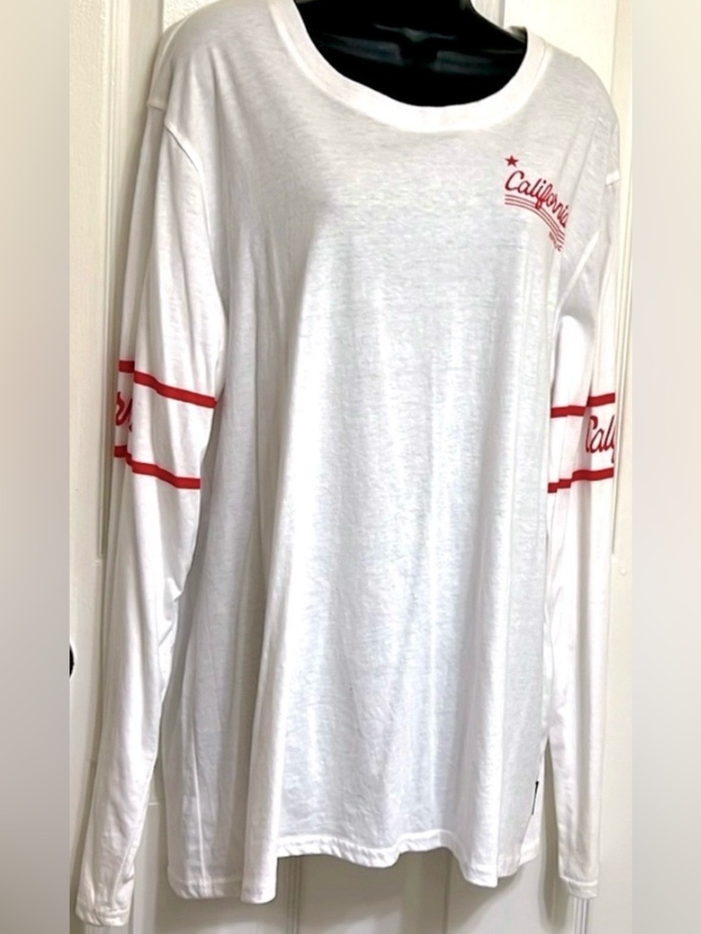 NWOT BROOKLYN CLOTH COTTON CALIFORNIA REPUBLIC WEST COAST BEAR L/S TSHIRT Men XL - Picture 2 of 8